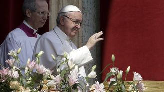 Papež při velikonočním poselství prosil o mír na Blízkém východě