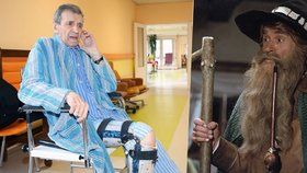 »Krakonoš« Peterka skončil v nemocnici: Po 44 operacích ho zradily plíce!