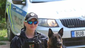 Policejní pes František jde do psího důchodu