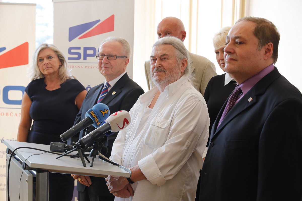 František Ringo Čech je republikovým lídrem Strany práv občanů do podzimních sněmovních voleb.