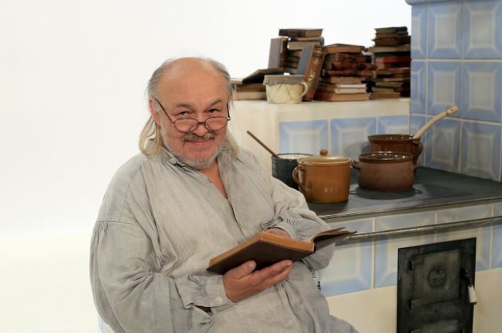 Pro Českou televizi načetl František Segrado pohádky z Valašska