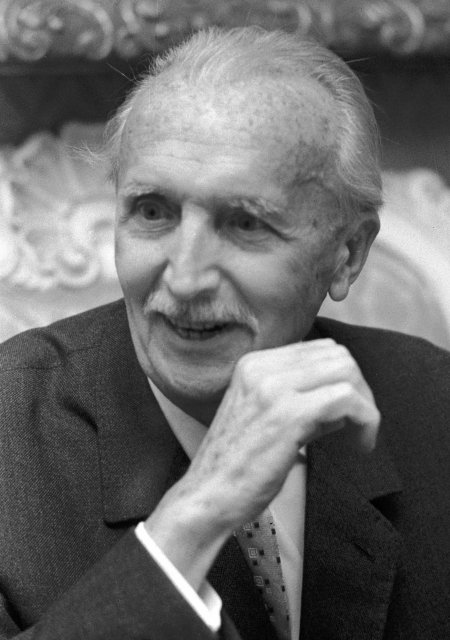 František Smolík nedlouho před svou smrtí. Zemřel 26. ledna 1972 ve svých 80 letech.