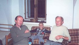 František se synovcem a vnukem