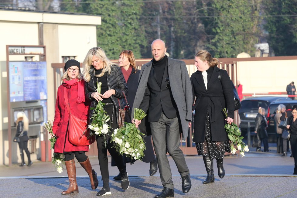 Pohřeb módní guru Blesku Františky Čížkové (†67) v pražských Strašnicích