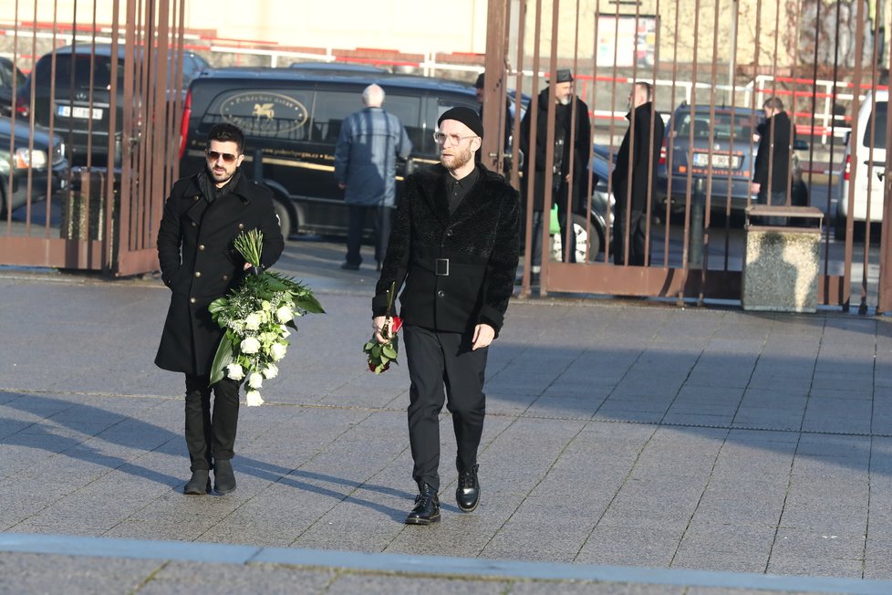 Pohřeb módní guru Blesku Františky Čížkové (†67) v pražských Strašnicích