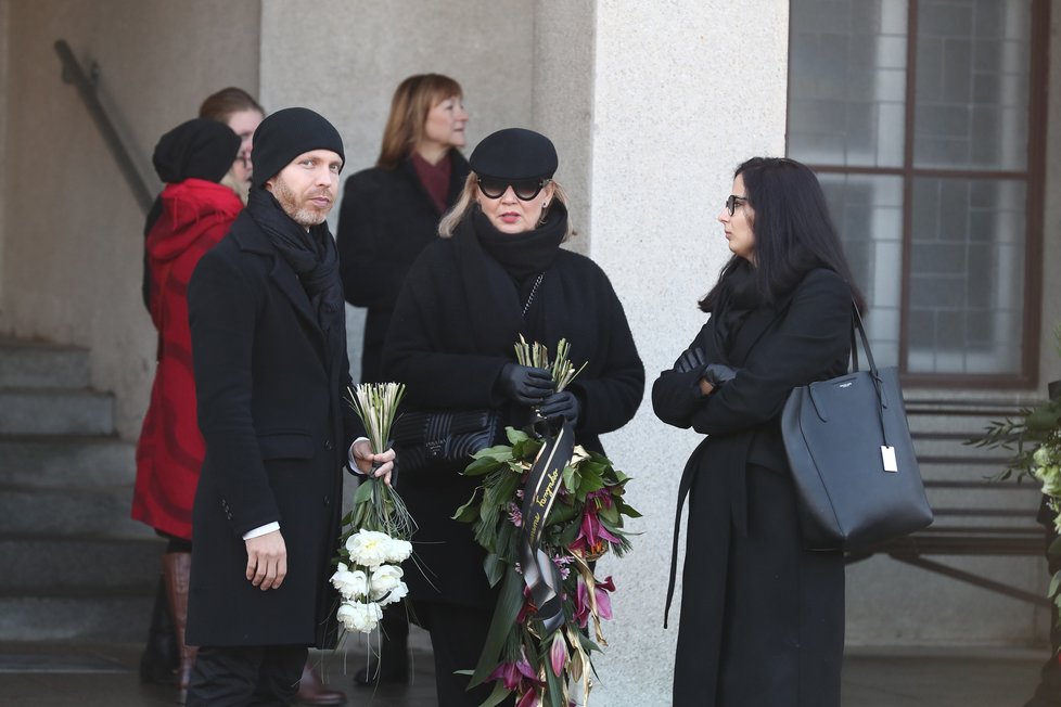 Pohřeb módní guru Blesku Františky Čížkové (†67) v pražských Strašnicích