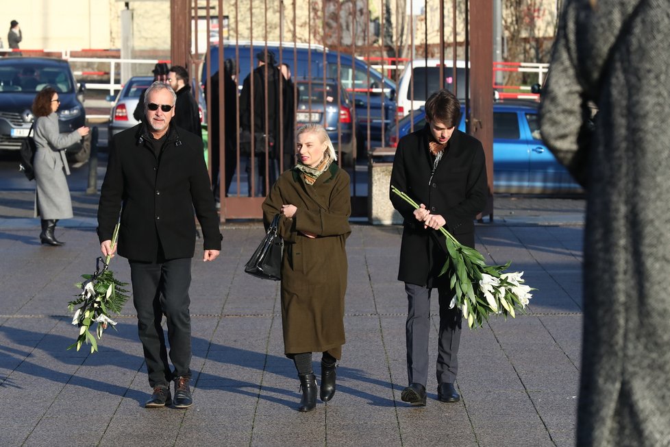 Pohřeb módní guru Blesku Františky Čížkové (†67) v pražských Strašnicích