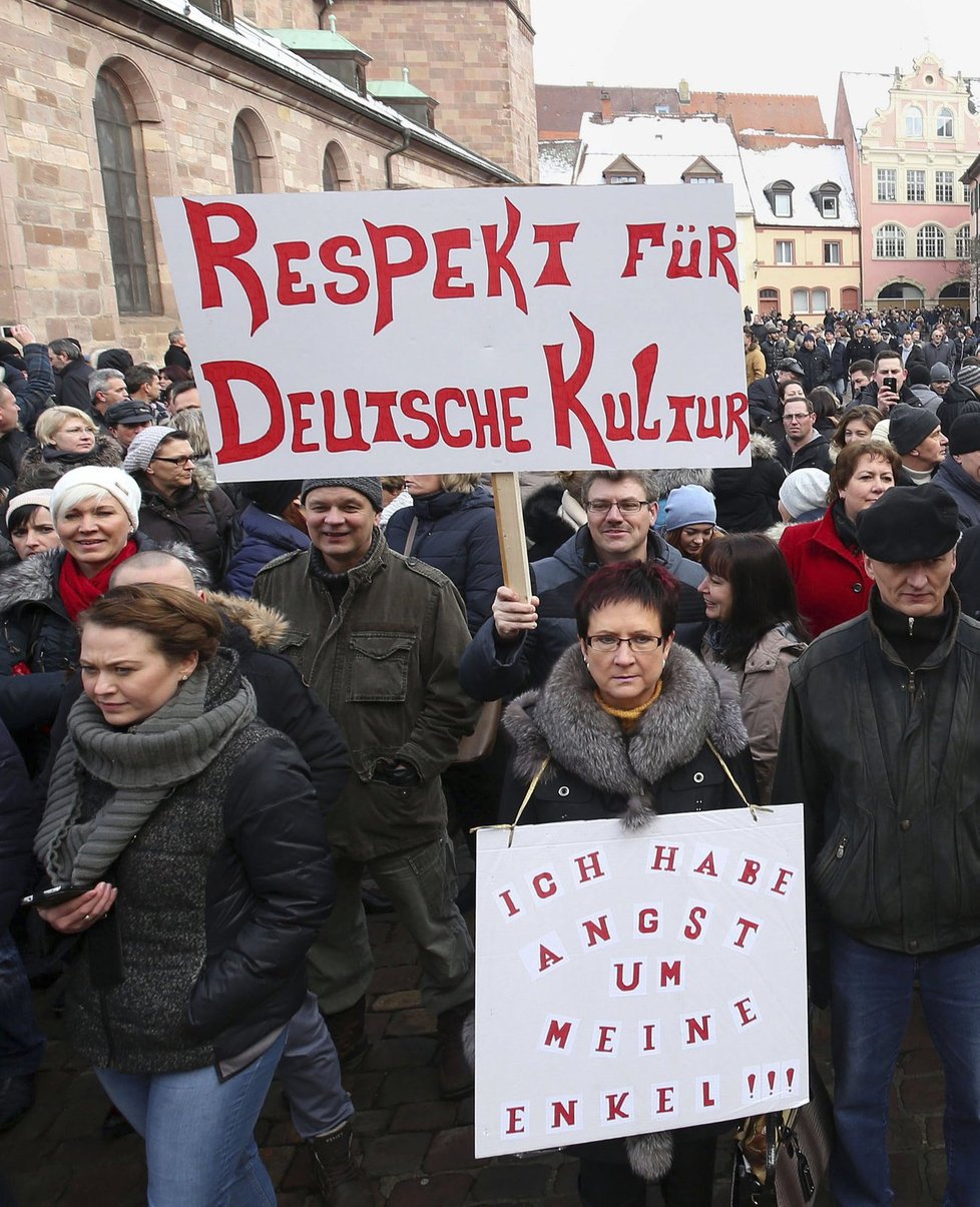 Politička šokovala Německo, policie by měla mít právo střílet uprchlíky.