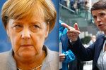 Šéfka AfD Frauke Petryová kritizuje Merkelovou. Se svou stranou však nechce sedět v parlamentu.