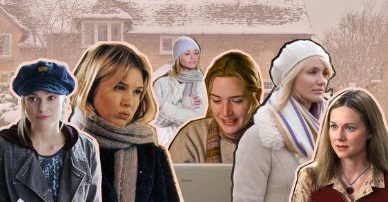Rozevlátá Britka se zlomeným srdcem: Jak hrdinky romantických vánočních komedií diktují módní trendy?