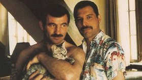 Opravdovým romantickým gestem je, že s Freddiem Jim Hutton zůstal i po diagnóze závažného onemocnění na jaře 1987