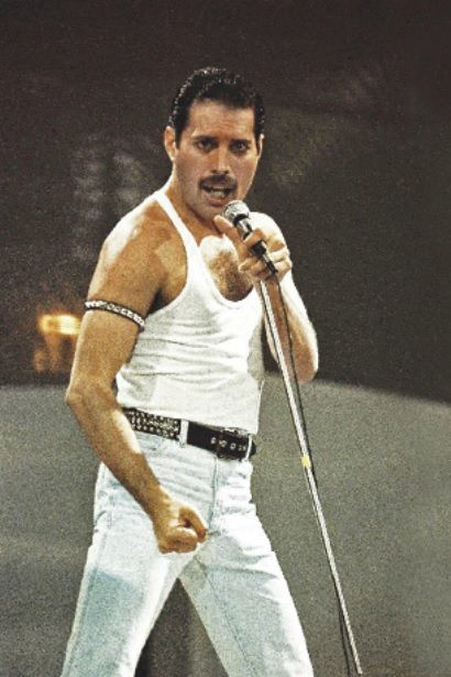 Legendární zpěvák kultovní skupiny Queen Freddie Mercury