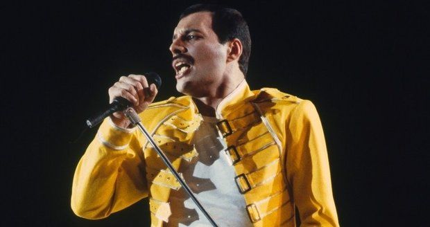 Legendární zpěvák kultovní skupiny Queen Freddie Mercury