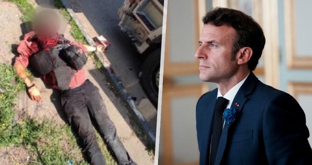 Rusové zabili při evakuaci novináře (†32) z Francie: Sdílím bolest rodiny, vzkázal Macron