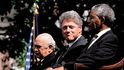Frederik Willem de Klerk, Bill Clinton, Nelson Mandela