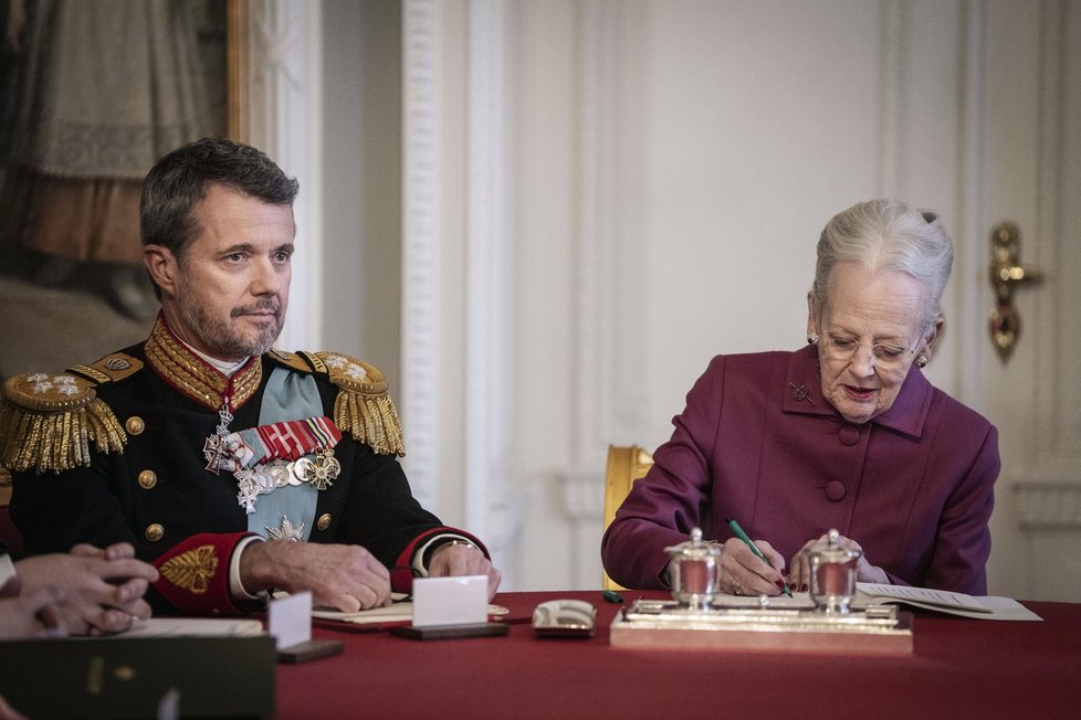 Abdikace dánské královny. Země má nového krále Fredericka X. (14. 1. 2023)