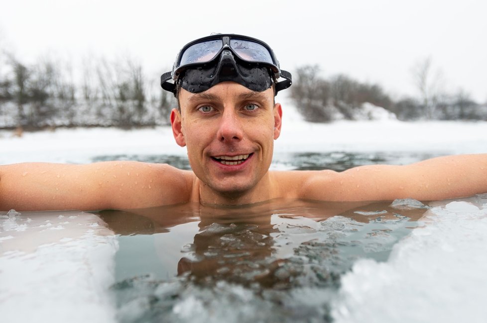 Freediver David Vencl.