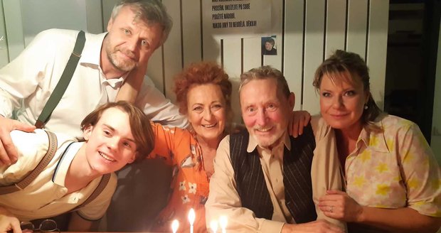 Ladislav Frej oslavil 80. narozeniny.