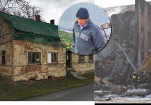 Stát prodal ruinu po atentátníkovi Antonínu Blažkovi (†57), který v roce 2013 vyhodil do vzduchu panelák ve Frenštátě pod Radhoštěm.