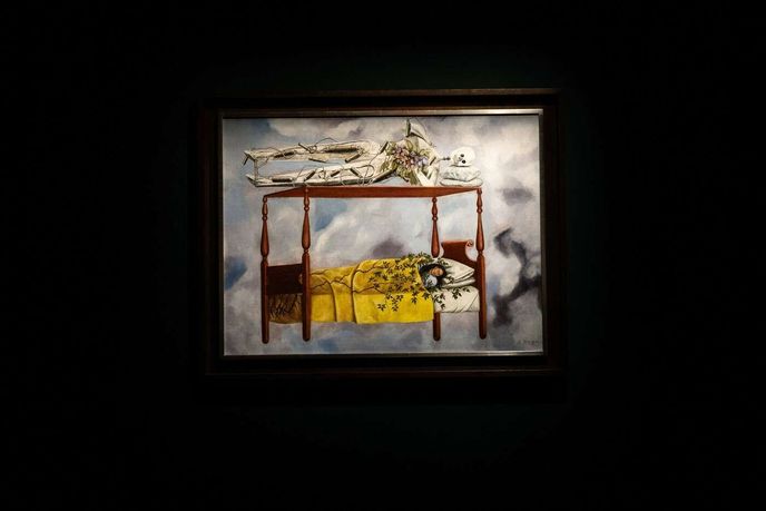 obraz Fridy Kahlo Sen (Postel) obraz Fridy Kahlo Sen (Postel)