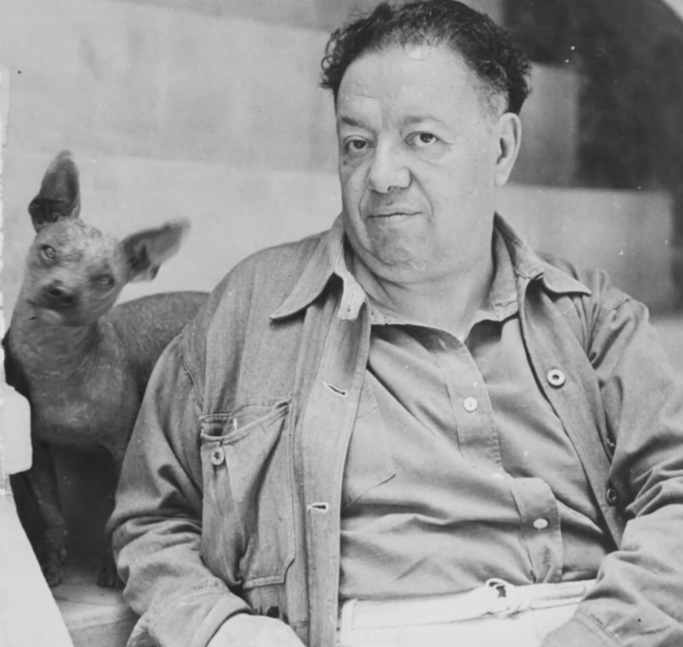 Manžel Fridy Kahlo a osudový muž - malíř Diego Rivera