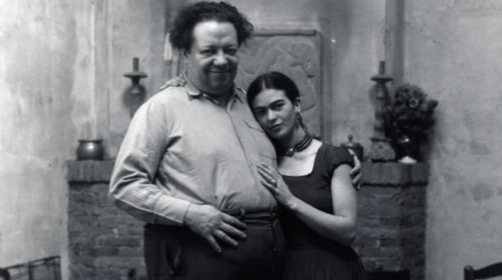 Frida a její manžel, kterého milovala a nenáviděla zároveň.