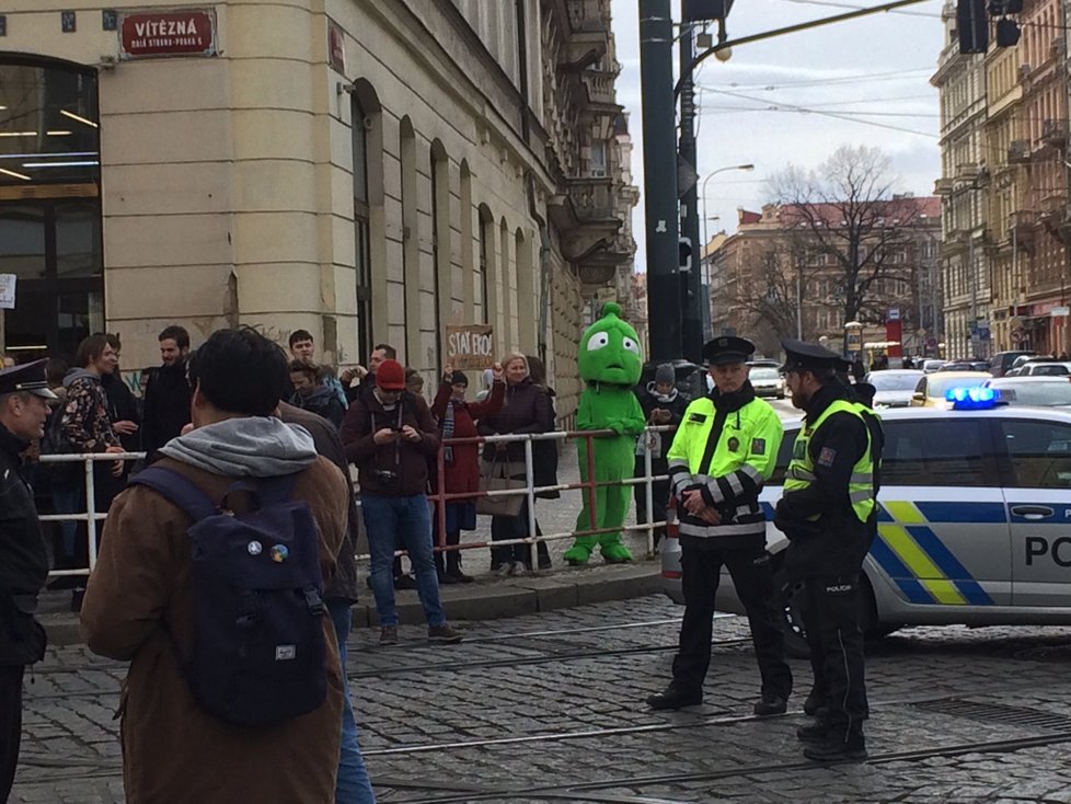 Akce Fridays for Future, při níž studenti stávkují za zlepšení klimatu, 15. 3. 2019