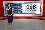 Moderátorka Nora Fridrichová připravuje na ČT pořad 168 hodin