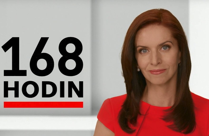 Moderátorka Nora Fridrichová připravuje na ČT pořad 168 hodin