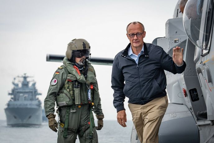 Německý kancléř Friedrich Merz Německý kancléř Friedrich Merz