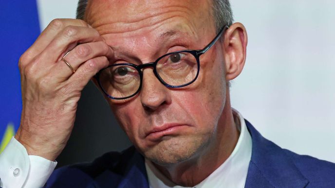 Jednání lídrů koalice ochotných. Friedrich Merz. (6.1.2026) Jednání lídrů koalice ochotných. Friedrich Merz. (6.1.2026)