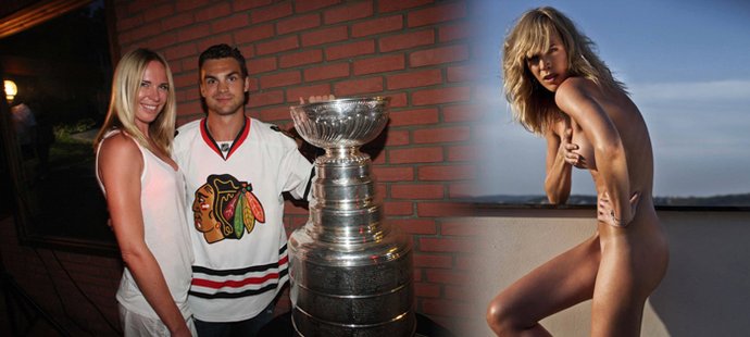 Frolík odhalil přítelkyni Kobzanovou v den, kdy vyhrál s Chicagem Stanley Cup