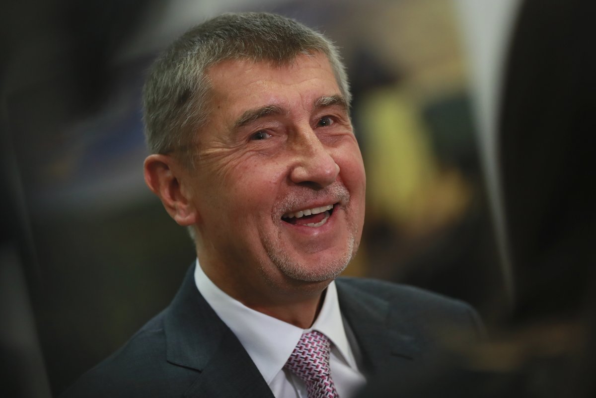 Premiér Andrej Babiš (ANO).