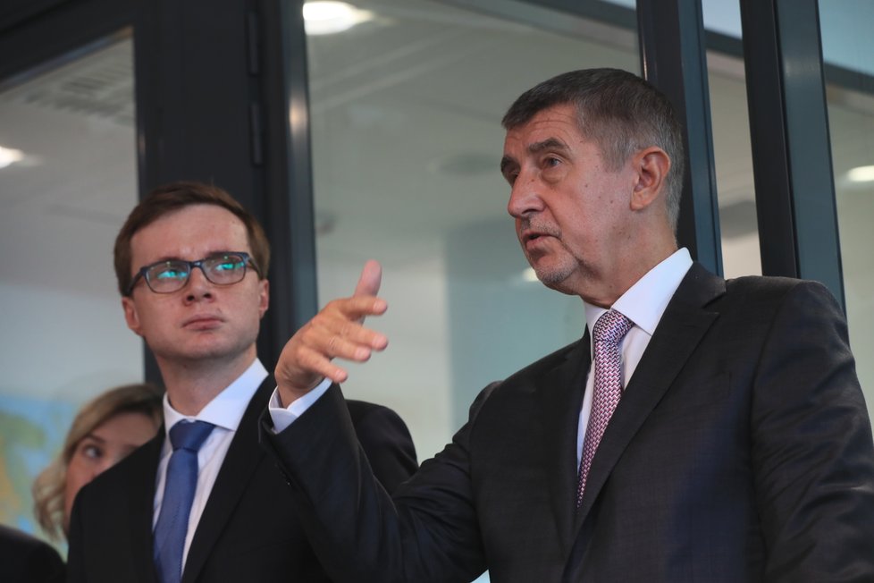 Premiér Andrej Babiš (ANO) na návštěvě varšavské centrály Evropské agentury pro pohraniční a pobřežní stráž (Frontex) (15.10 2018)