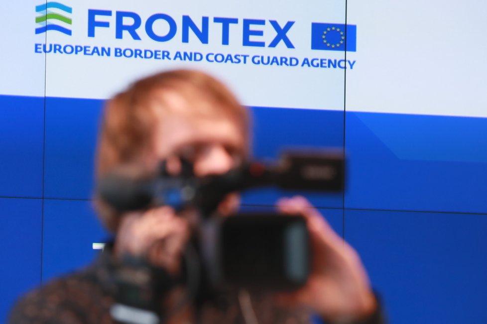 Premiér Andrej Babiš (ANO) na návštěvě varšavské centrály Evropské agentury pro pohraniční a pobřežní stráž (Frontex) (15. 10. 2018)