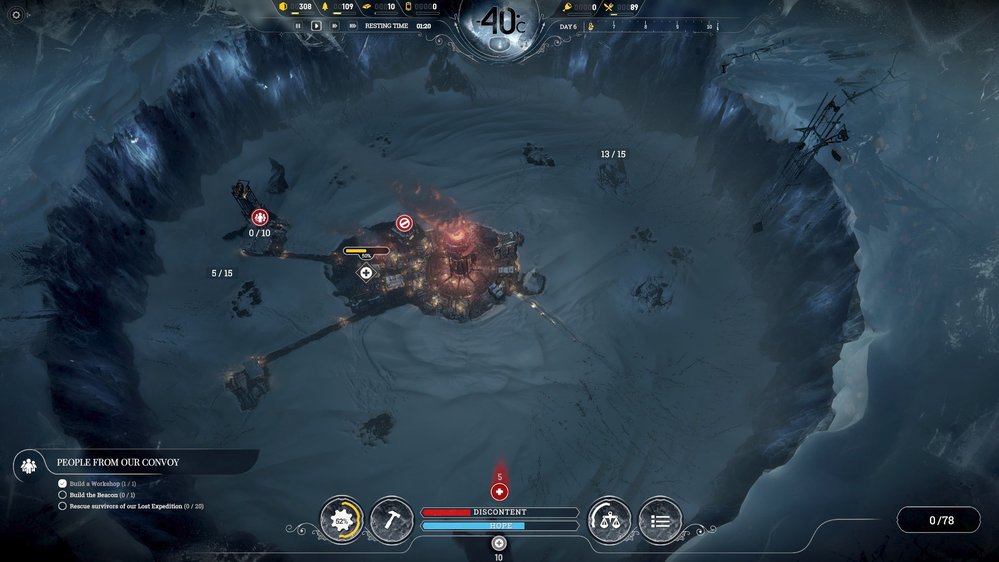 Strategický survival ze zamrzlé budoucnosti Frostpunk