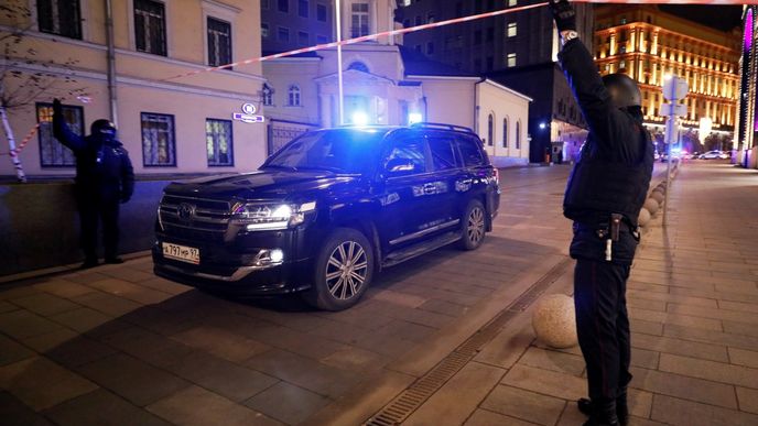 Střelba v ústředí ruské tajné služby FSB