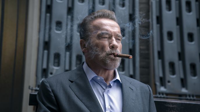 Snímek z jednoho z úspěšných netflixových děl posledních měsíců. V hlavní roli seriálu Fubar se představil Arnold Schwarzenegger.