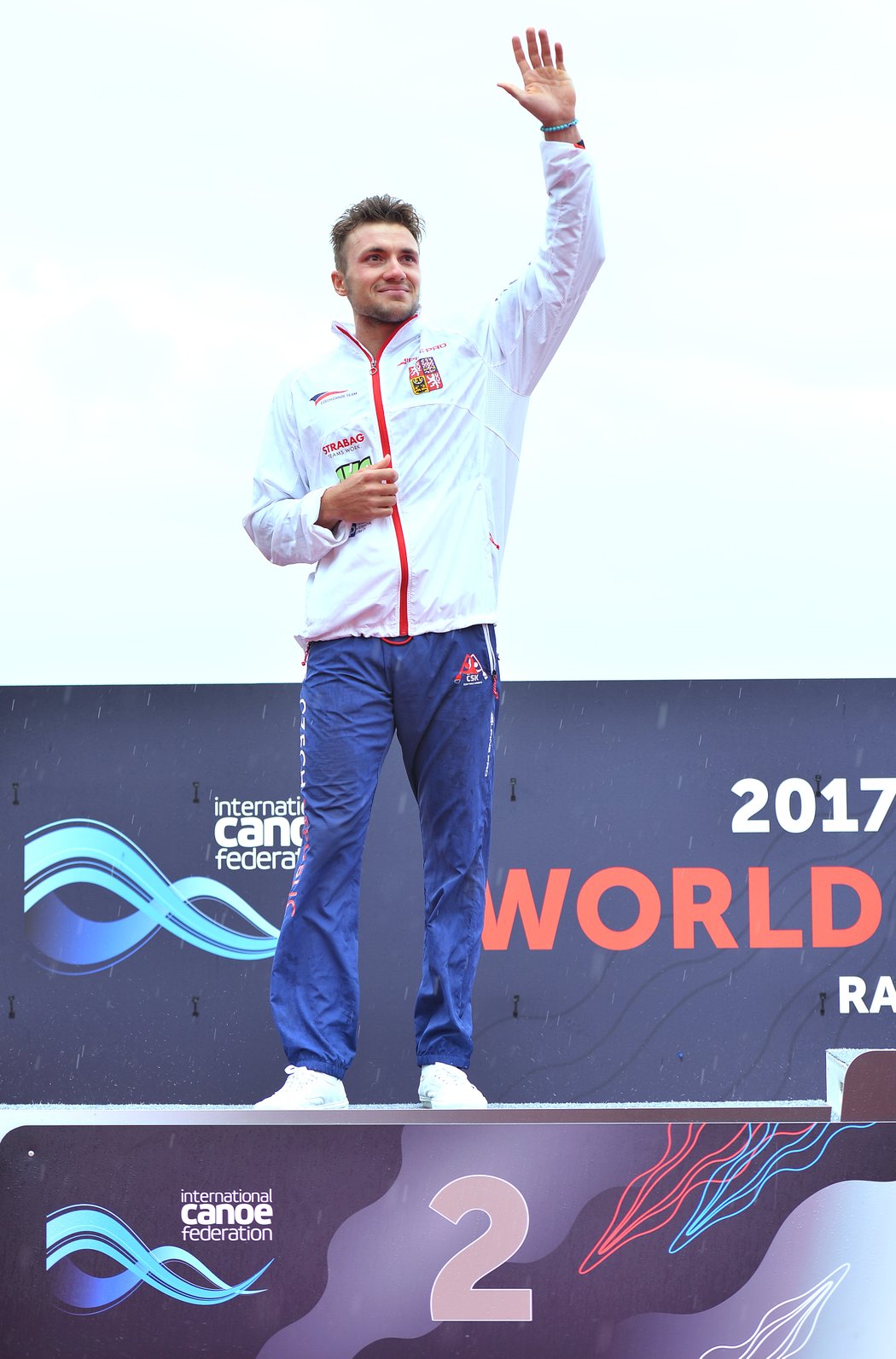 Kanoista Martin Fuksa obhájil na mistrovství světa v Račicích stříbrnou medaili na kilometru