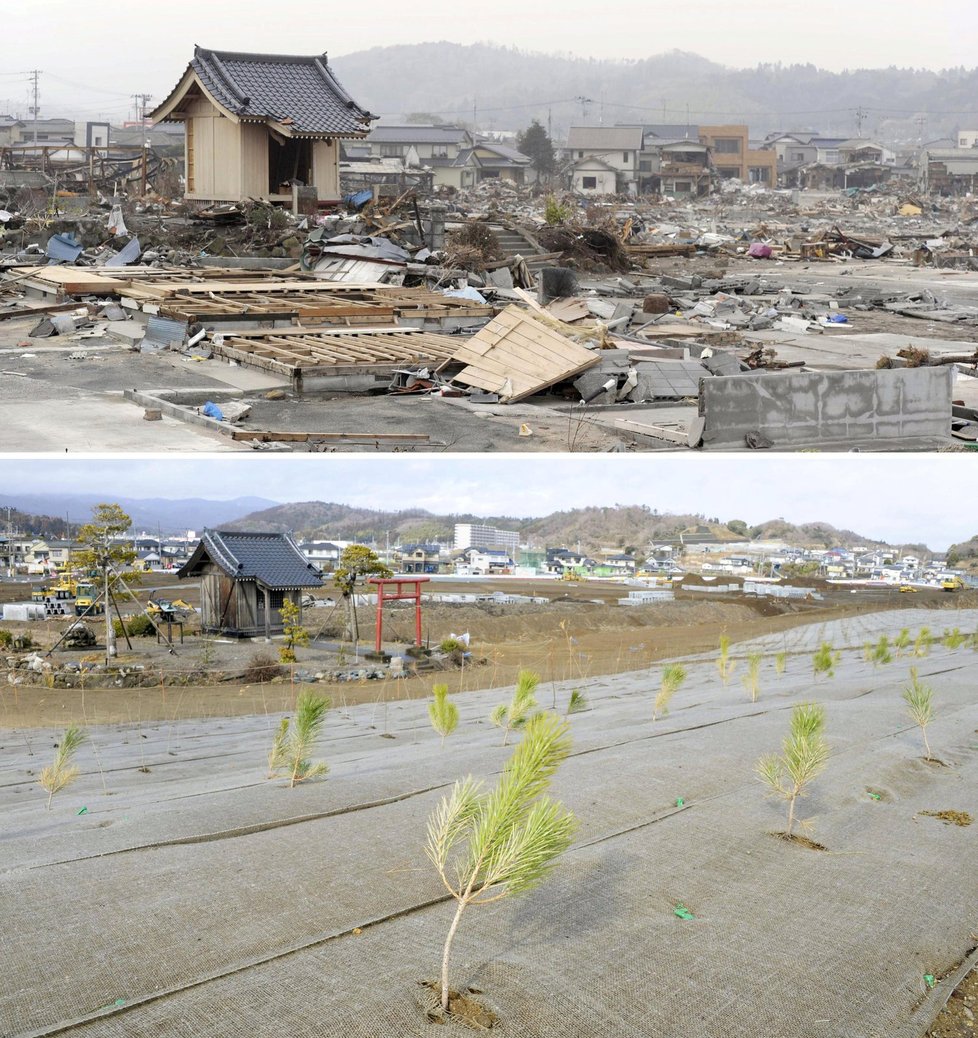 Japonsko se stále ještě vyrovnává s následky ničivé katastrofy.