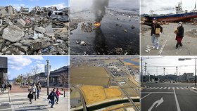 10 let od tragédie: Japonská Fukušima a okolí v březnu 2011 a v roce 2021
