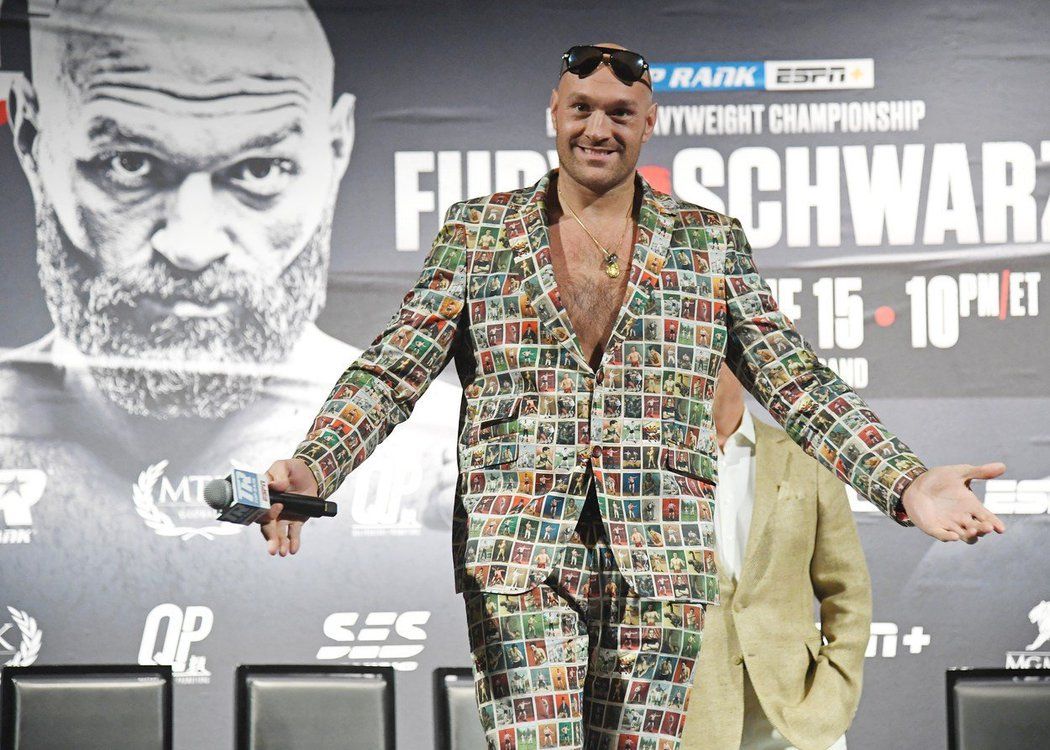 Tyson Fury se připravuje na zápas s neporaženým Němcem Tomem Schwarzem