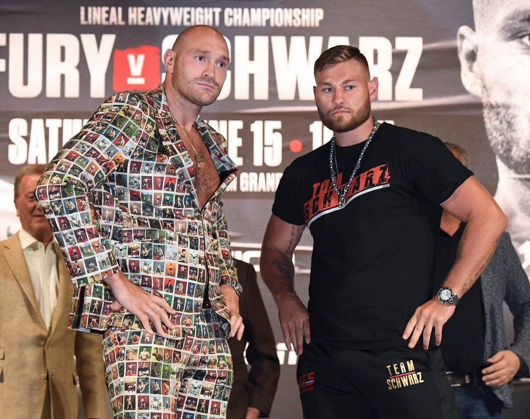 Tyson Fury se připravuje na zápas s neporaženým Němcem Tomem Schwarzem