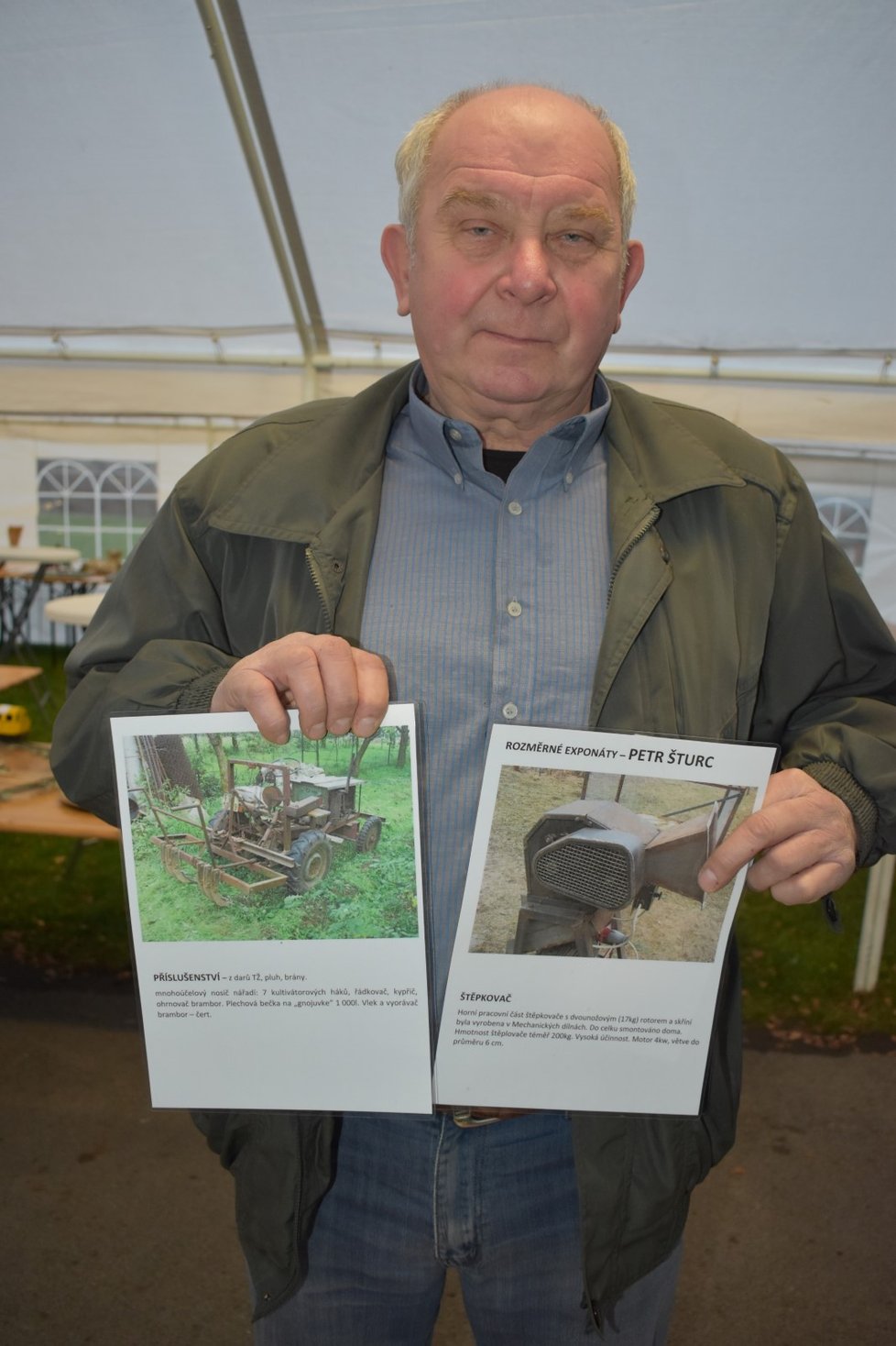 Nejvíce fušek na chystanou výstavu dodal šikula Petr Šturc (69).