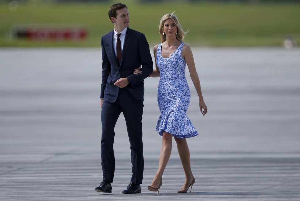 Summit G20 v Hamburku: Ivanka Trumpová s manželem