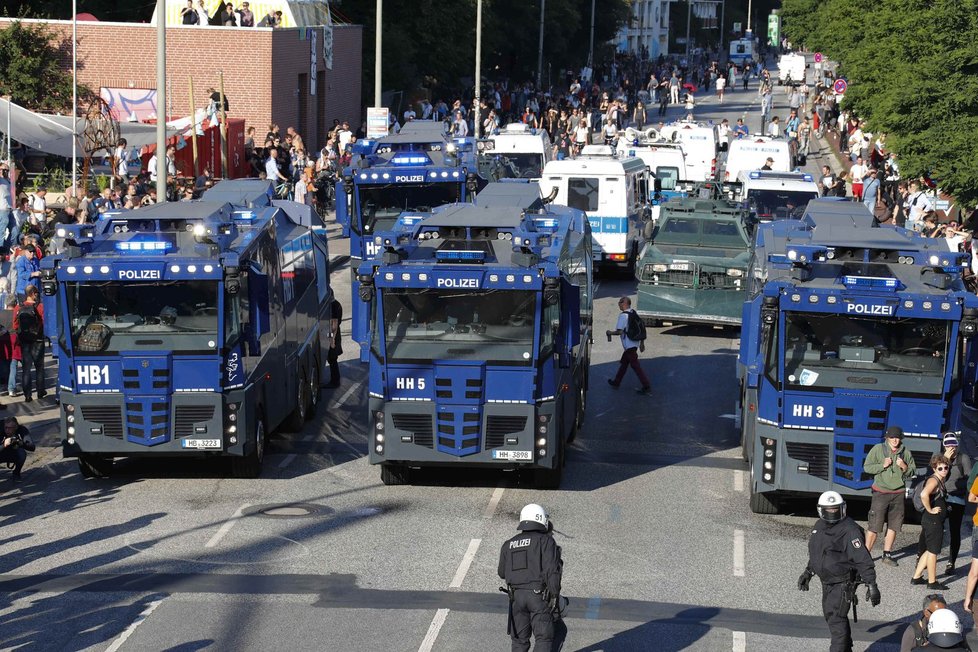 Akce Vítejte v pekle: Protesty při startu summitu G20 v německém Hamburku