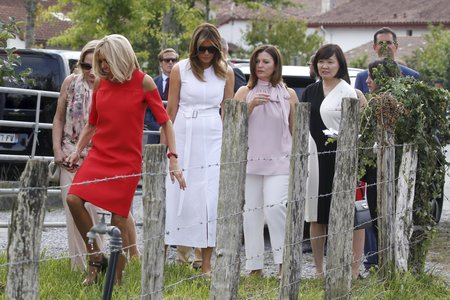 Summit G7: První dámy