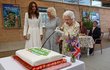 Recepce na summitu G7: Dámy z královské rodiny, Kate, Camilla a královna Alžběta II.