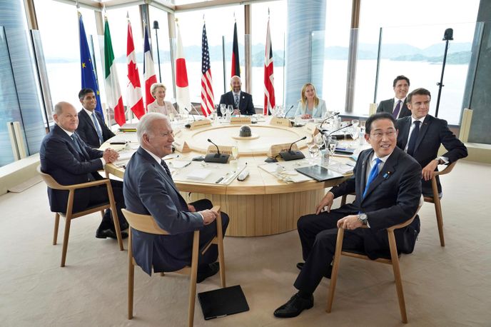 Summit G7: Společné jednání lídrů. (19.5.2023)