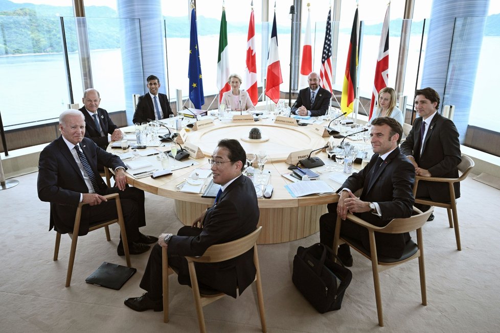 Summit G7: Společné jednání lídrů. (19. 5. 2023)